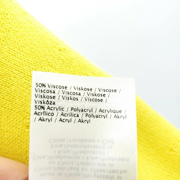 Bundle NWT Short Sleeve Top Blouse Cardigan Teal Green and Yellow S / M / L - Picture 7 of 16